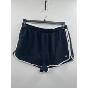 NWT Fabletics Heritage Dolphin Short Women's Medium Black Elastic Waist Sports